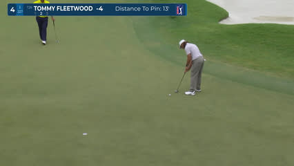 Tommy Fleetwood | Round 4 | 4th hole | Shot 2 | 2026 Cadillac