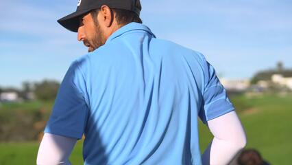 Matthieu Pavon | 2024 Farmers | Round 4 | 17th hole | Shot 1