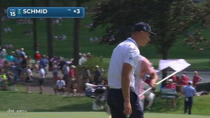 Matti Schmid | Round 2 | 15th hole | Shot 4 | 2025 Travelers