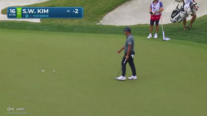 Si Woo Kim | Round 1 | 16th hole | Shot 3 | 2026 Valero