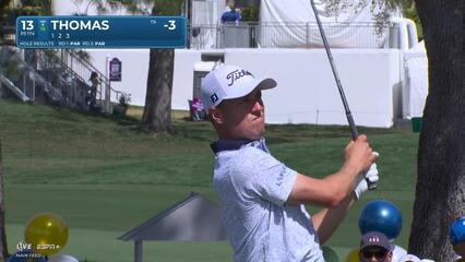 Justin Thomas | Round 3 | 13th hole | Shot 1 | 2025 Valspar