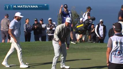 Hideki Matsuyama | Round 2 | 10th hole | Shot 4 | 2025 Farmers