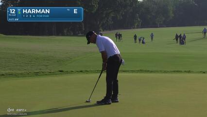 Brian Harman | Round 1 | 12th hole | Shot 4 | 2025 Charles Schwab