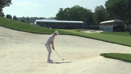 Maverick McNealy | Round 3 | 14th hole | Shot 2 | 2025 BMW Championship