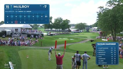 Rory McIlroy | Round 3 | 15th hole | Shot 1 | 2025 Travelers