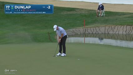 Nick Dunlap | Round 2 | 17th hole | Shot NaN | 2025 WM Phoenix Open