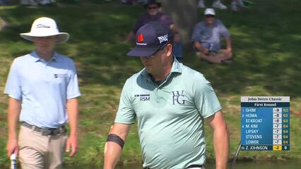 Zach Johnson | Round 1 | 10th hole | Shot 5 | 2025 John Deere