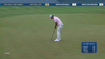 Michael Kim | Round 1 | 11th hole | Shot 5 | 2026 THE PLAYERS