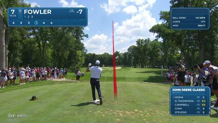 Rickie Fowler | Round 2 | 7th hole | Shot 1 | 2025 John Deere