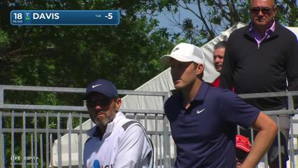 Cam Davis | Round 2 | 18th hole | Shot 1 | 2025 THE CJ CUP