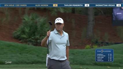 Alex Noren | Round 1 | 8th hole | Shot 3 | 2026 THE PLAYERS