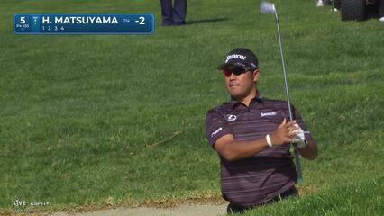 Hideki Matsuyama | Round 1 | 5th hole | Shot 2 | 2025 Farmers