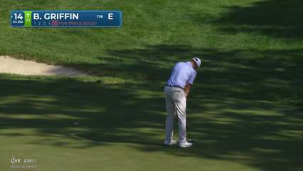 Ben Griffin | Round 1 | 14th hole | Shot 8 | 2026 John Deere