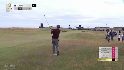 Adam Scott | Round 4 | 2nd hole | Shot 2 | 2026 Genesis Scottish Open
