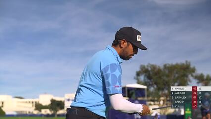 Matthieu Pavon | 2024 Farmers | Round 4 | 14th hole | Shot 3