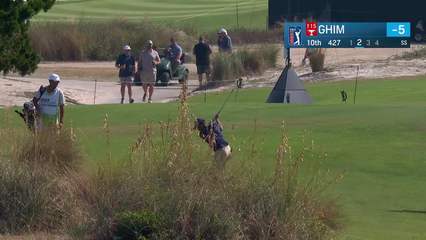 Doug Ghim | Round 1 | 10th hole | Shot 2 | 2025 The RSM Classic