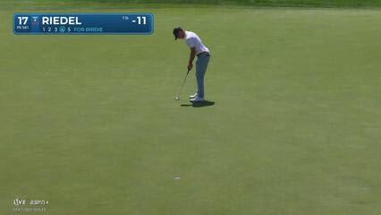 Matthew Riedel | Round 3 | 17th hole | Shot 5 | 2025 Rocket Classic