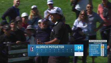 Aldrich Potgieter | Round 4 | 1st hole | Shot 3 | 2026 The Genesis