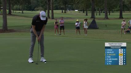 Danny Walker | Round 4 | 6th hole | Shot 3 | 2025 Sanderson Farms