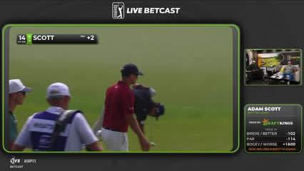 Adam Scott | Round 2 | 14th hole | Shot 2 | 2026 Truist Championship