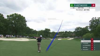 Tommy Fleetwood | Round 3 | 1st hole | Shot 2 | 2026 Truist Championship