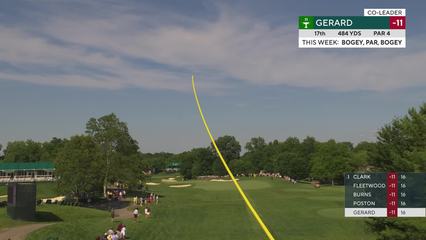 Ryan Gerard | Round 4 | 17th hole | Shot 1 | 2026 the Memorial