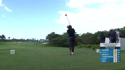 Garrick Higgo | Round 4 | 15th hole | Shot 1 | 2025 Corales Puntacana