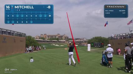 Keith Mitchell | Round 1 | 16th hole | Shot 1 | 2025 Valero