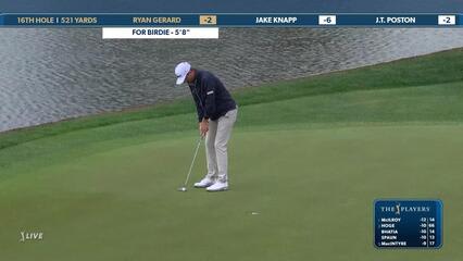 Ryan Gerard | Round 4 | 16th hole | Shot 5 | 2025 THE PLAYERS