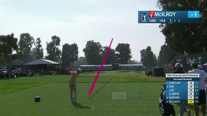 Rory McIlroy | 2024 Genesis | Round 2 | 14th hole | Shot 1