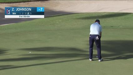 Zach Johnson | Round 2 | 9th hole | Shot 4 | 2025 Sony Open
