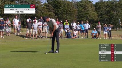 Marco Penge | Round 3 | 7th hole | Shot 4 | 2025 Genesis Scottish Open