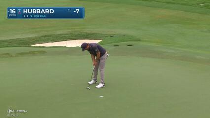 Mark Hubbard | Round 2 | 16th hole | Shot 3 | 2025 Wyndham