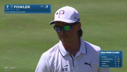Rickie Fowler | Round 2 | 7th hole | Shot 3 | 2025 John Deere