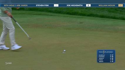 William Mouw | Round 1 | 10th hole | Shot 4 | 2026 THE PLAYERS