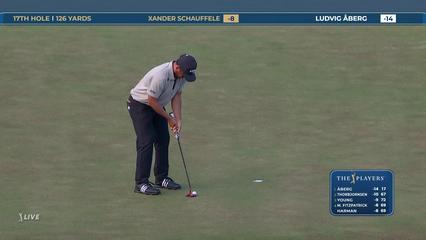 Xander Schauffele | Round 3 | 17th hole | Shot 3 | 2026 THE PLAYERS