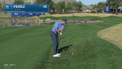 Victor Perez | Round 4 | 10th hole | Shot 2 | 2025 The American Express