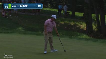 Chris Gotterup | Round 4 | 13th hole | Shot 3 | 2026 John Deere