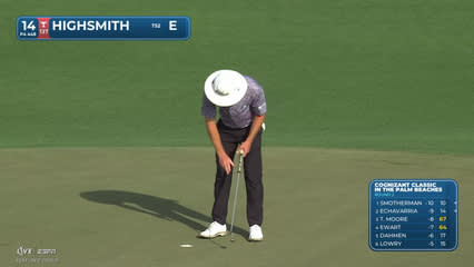 Joe Highsmith | Round 2 | 14th hole | Shot 5 | 2026 Cognizant Classic