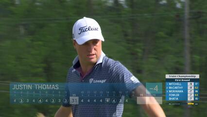 Justin Thomas | Round 1 | 17th hole | Shot 4 | 2025 Truist Championship