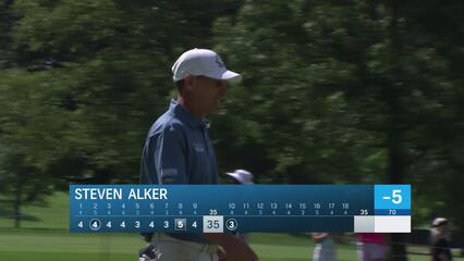 Steven Alker | Round 3 | 10th hole | Shot 3 | 2025 Kaulig Co. Championship