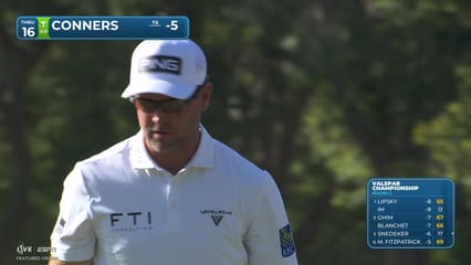 Corey Conners | Round 2 | 16th hole | Shot 4 | 2026 Valspar