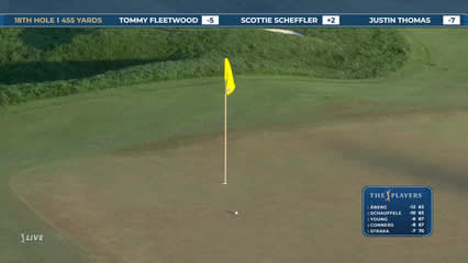 Scottie Scheffler | Round 2 | 18th hole | Shot 2 | 2026 THE PLAYERS