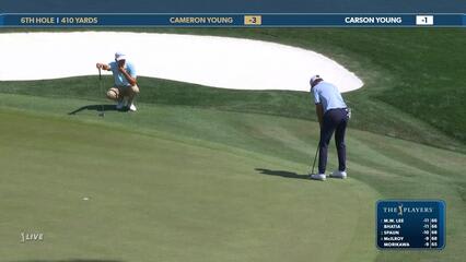 Cameron Young | Round 3 | 6th hole | Shot 4 | 2025 THE PLAYERS