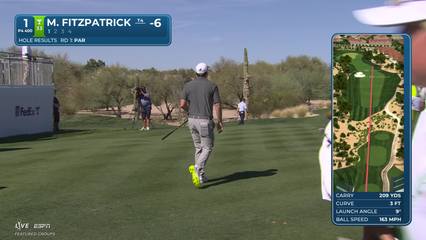 Matt Fitzpatrick | Round 2 | 1st hole | Shot 1 | 2026 WM Phoenix Open