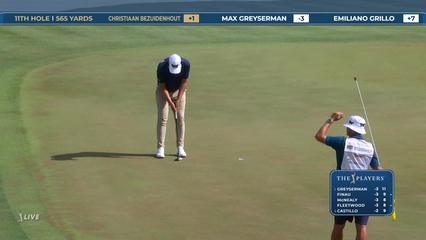 Christiaan Bezuidenhout | Round 1 | 11th hole | Shot 4 | 2026 THE PLAYERS