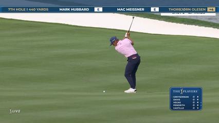 Thorbjørn Olesen | Round 1 | 7th hole | Shot 2 | 2026 THE PLAYERS