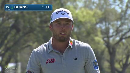 Sam Burns | Round 2 | 17th hole | Shot 3 | 2025 Arnold Palmer Invitational