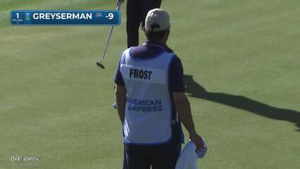 Max Greyserman | Round 3 | 1st hole | Shot 4 | 2025 The American Express