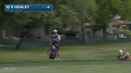 Russell Henley | Round 1 | 10th hole | Shot 3 | 2025 Procore